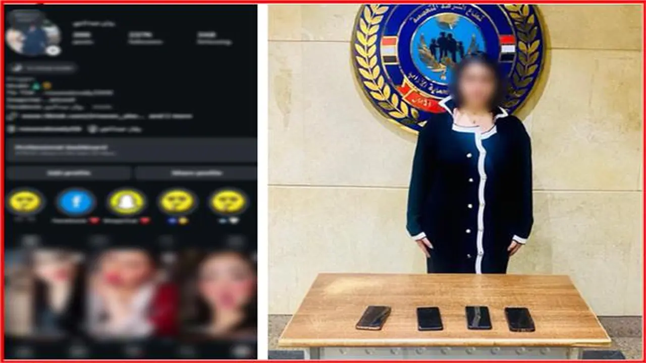 حبس صانعة محتوى بسبب نشر مشاهد خادشة للحياء على منصات التواصل الاجتماعي